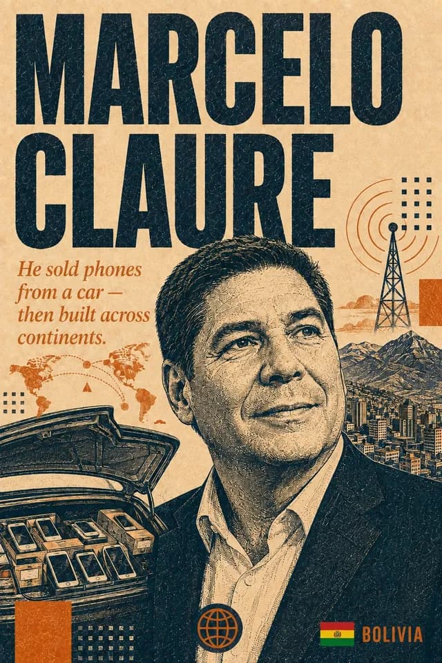 Poster cover for Marcelo Claure's story.