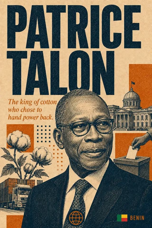 Poster cover for Patrice Talon's story.